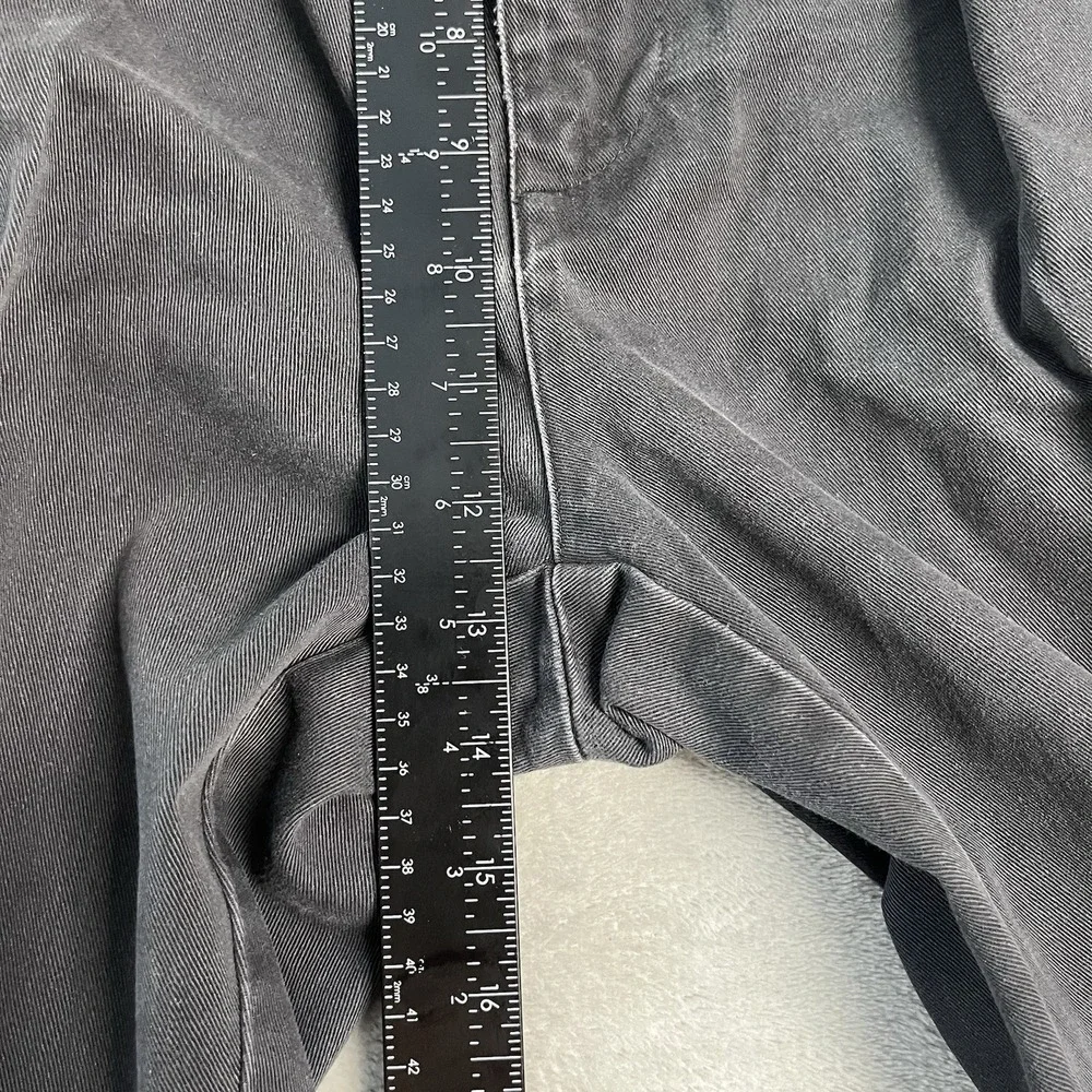 Polo Ralph Lauren Andrew Pant Chino Pants Mens 35x30 Gray Pleated Relaxed Cotton